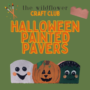 Craft Club: 10/21 - Halloween Painted Pavers