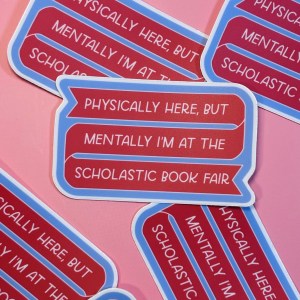 Scholastic Book Fair Sticker