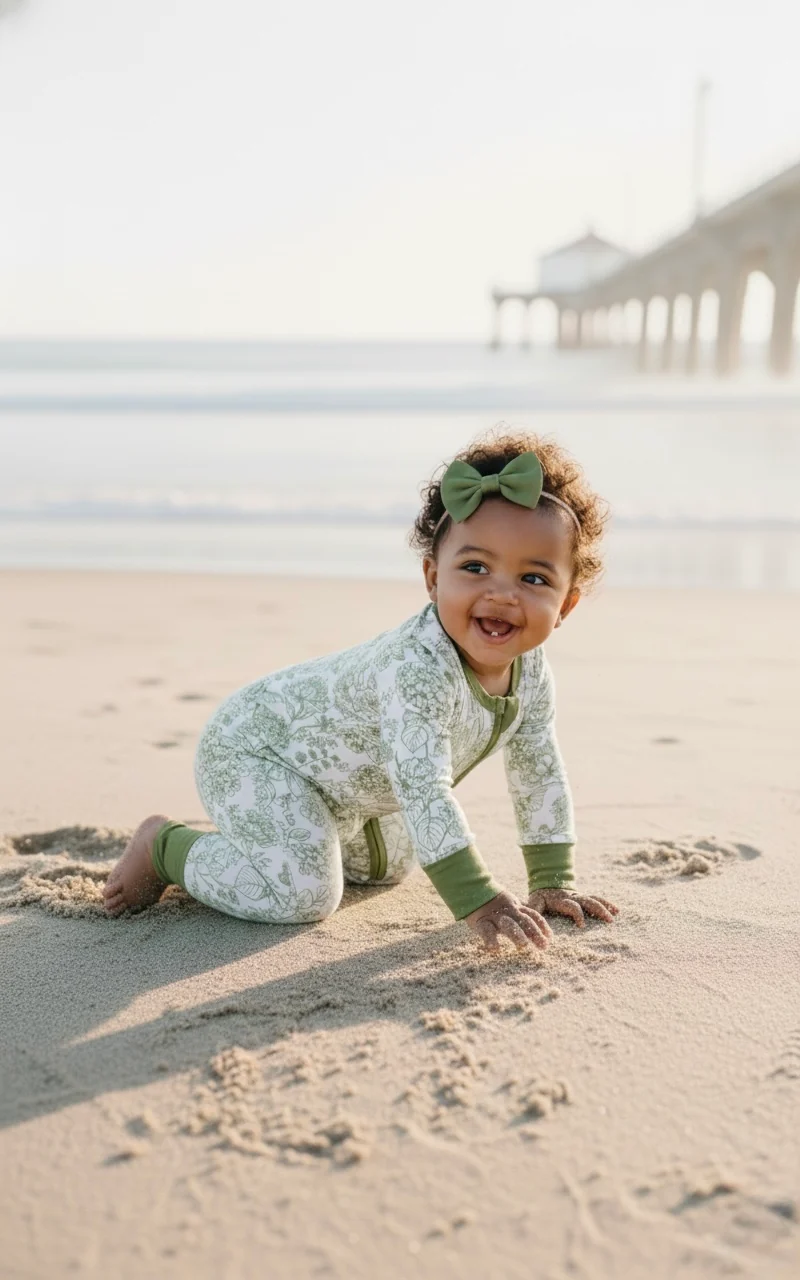 Ultra Soft Bamboo Baby Pajamas - Image 2